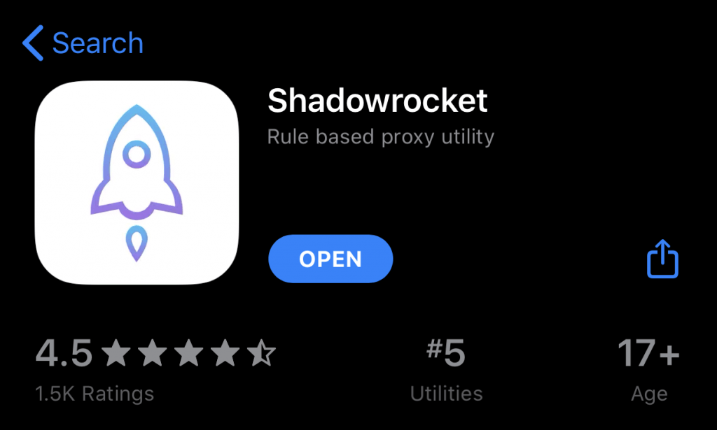 Как пользоваться shadowrocket ios