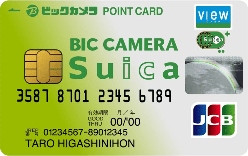 日本的第四张信用卡 BIC CAMERA Suica 信用卡 日本的第四张信用卡 BIC CAMERA Suica 信用卡